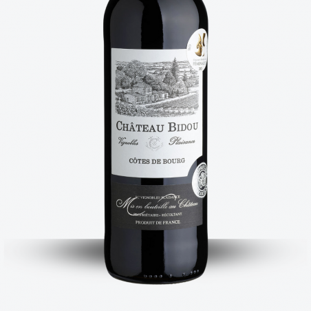 Château Bidou 2021 - Etiquette