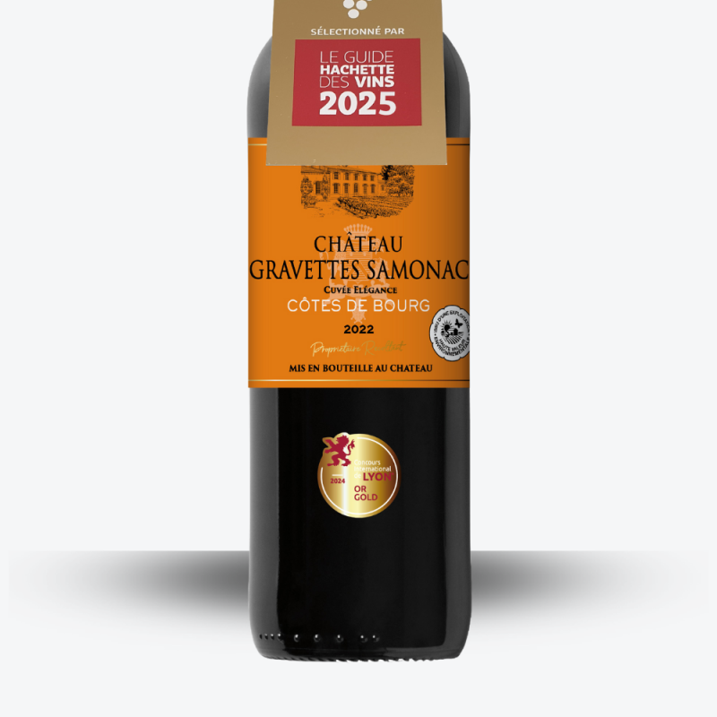 Château Gravettes Samonac 2022 - Etiquette