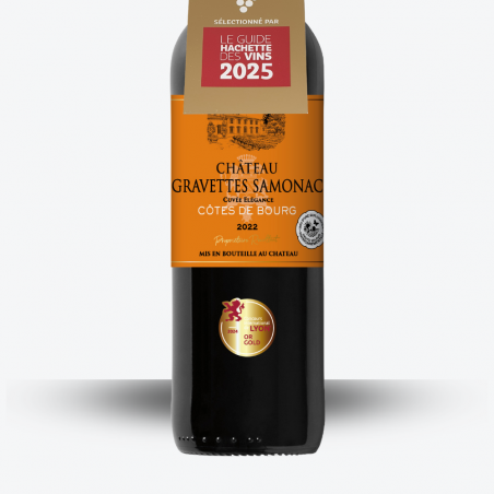 Château Gravettes Samonac 2022 - Etiquette