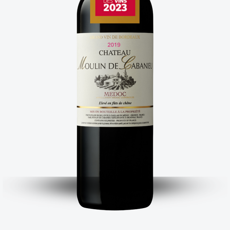 Château Moulin de Cabanieu 2019 - Etiquette