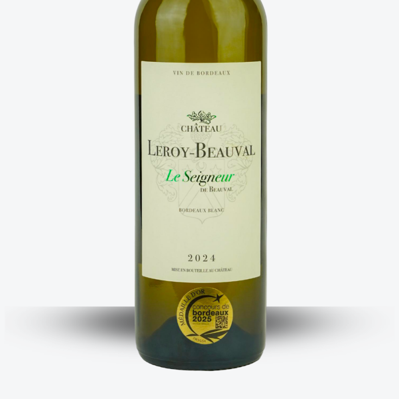Seigneur de Beauval Blanc 2024 - Château Leroy-Beauval - Etiquette