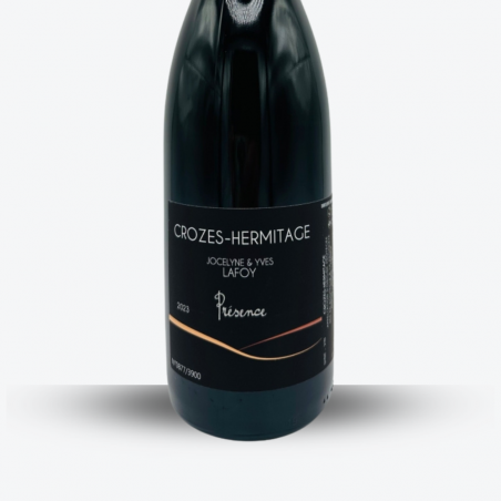 Présence Crozes-Hermitage 2024 - Jocelyne et Yves Lafoy - etiquette