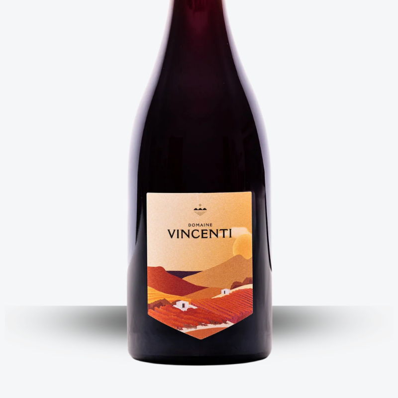 Prumessa Rouge 2024 - Domaine Vincenti - étiquette