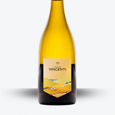 Prumessa Blanc 2024 - Domaine Vincenti - étiquette