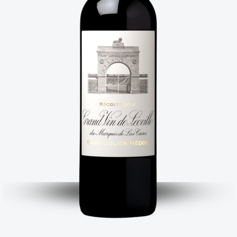Château Léoville Las Cases 2012 - étiquette