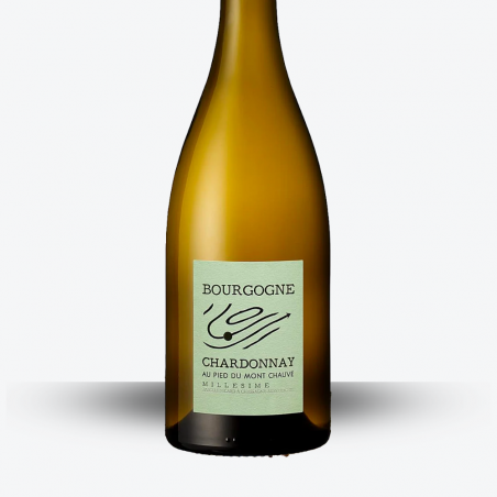 Bourgogne Chardonnay 2022 - Domaine Au Pied Du Mont Chauve - Etiquette