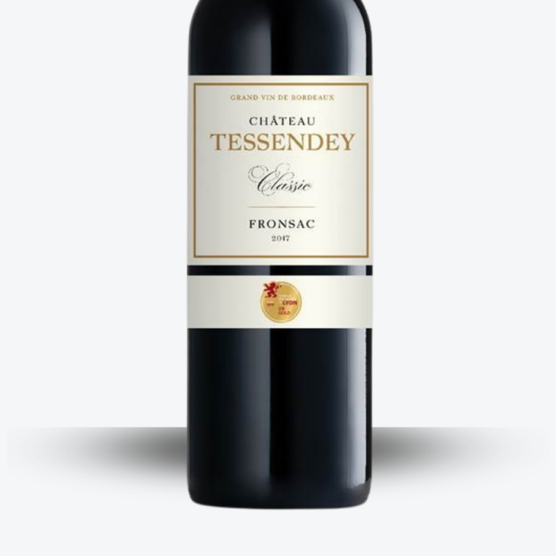Château Tessendey 2017 - étiquette