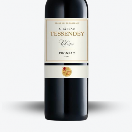 Château Tessendey 2017 - étiquette
