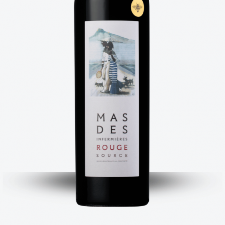 Source Rouge 2022 - Mas des Infermières - Etiquette