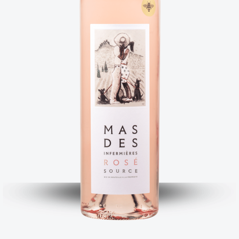Source Rosé 2025 - Mas des Infermières - Etiquette