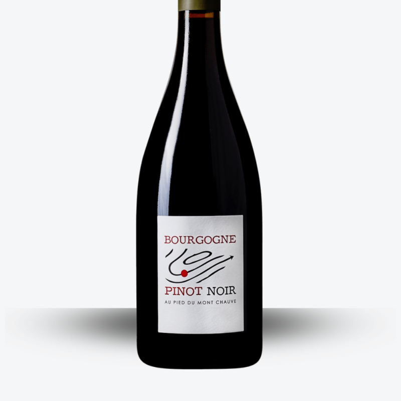 Bourgogne Pinot Noir 2022 - Domaine Au Pied Du Mont Chauve - Etiquette