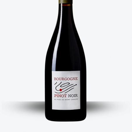 Bourgogne Pinot Noir 2020 - Domaine Au Pied Du Mont Chauve - Etiquette