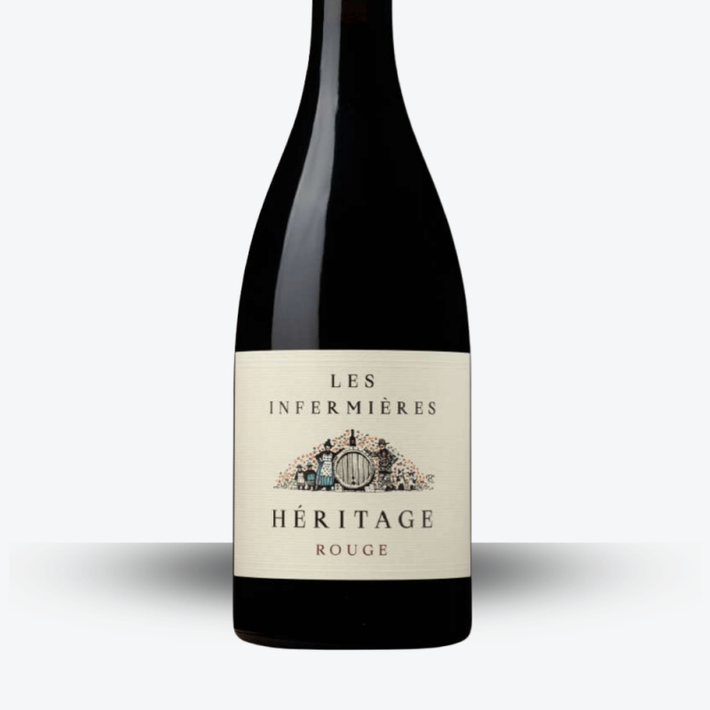 Héritage Rouge 2023 - Mas des Infermières_Etiquette