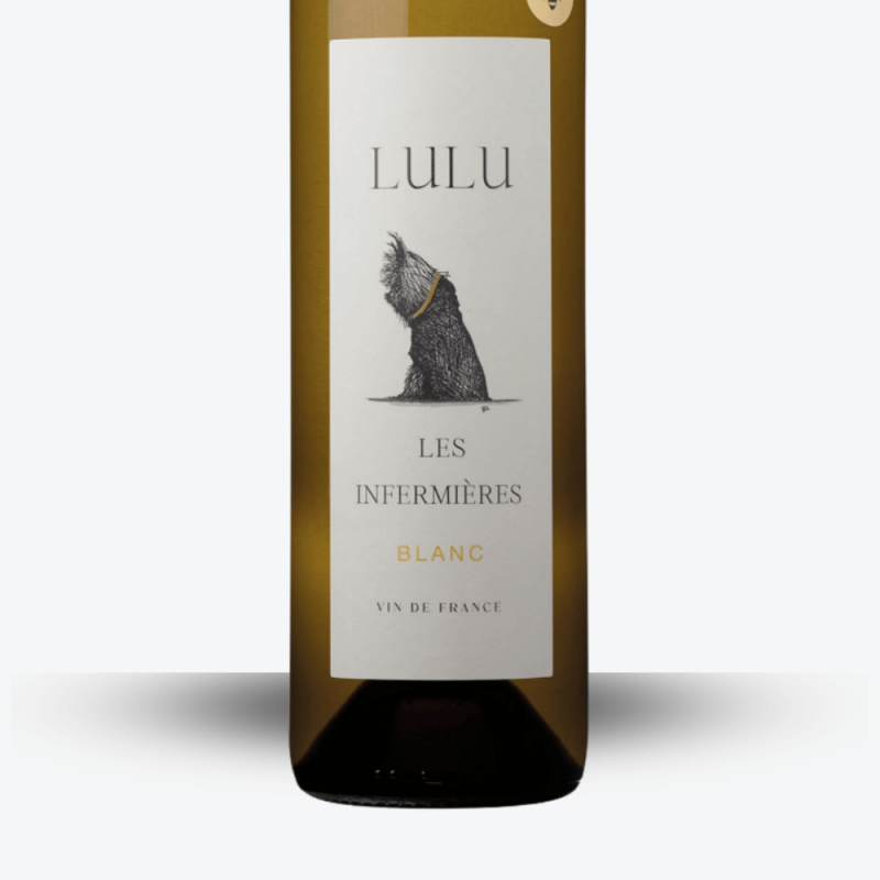 Lulu Blanc 2025 - Mas des Infermières_Etiquette