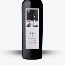 Ombre de Lune Rouge 2021 - Mas des Infermières_Etiquette