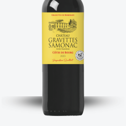 Château Gravettes Samonac 2023 - Etiquette