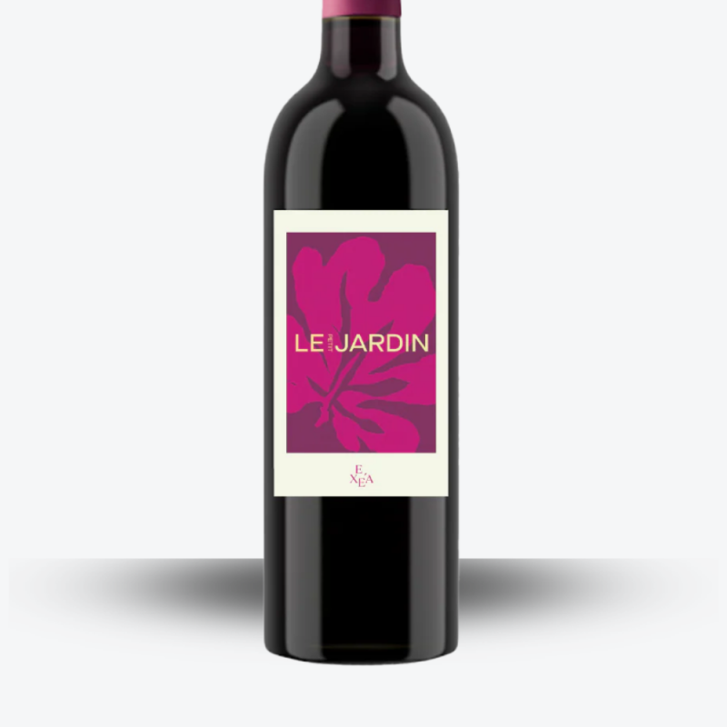 Le Petit Jardin Rouge 2025 - Domaine EXEA - Etiquette