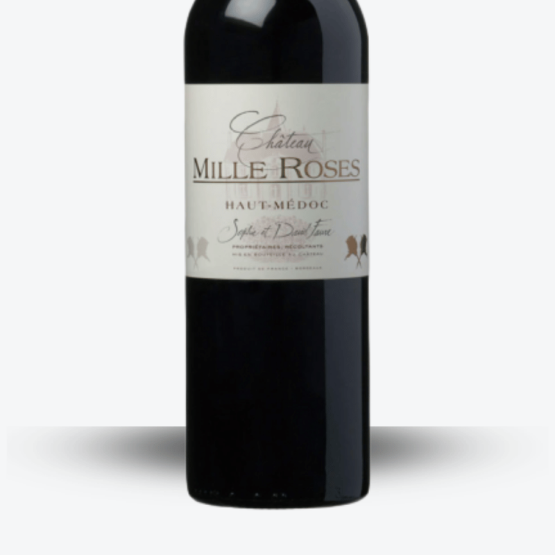 Château Mille Roses Нaut-Médoc 2013 - étiquette