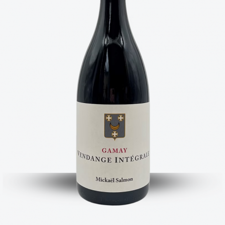 Gamay "Vendange Intégrale"2023 – Domaine Lucas Salmon - étiquette