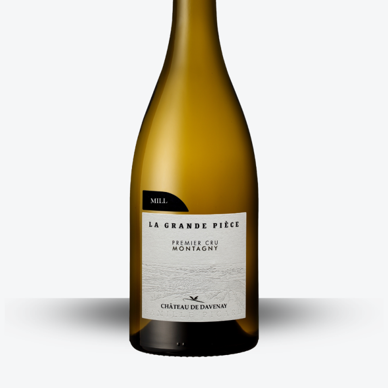 Montagny 1er Cru "La Grande Pièce" 2022 - Château de Davenay - Etiquette