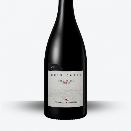 Rully 1er Cru "Meix Cadot" Rouge 2022 - Château de Davenay - Etiquette