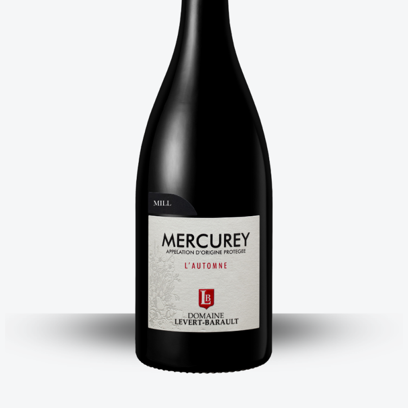 Mercurey Village "L'Automne" 2020 Rouge - Domaine Levert Barault - Etiquette