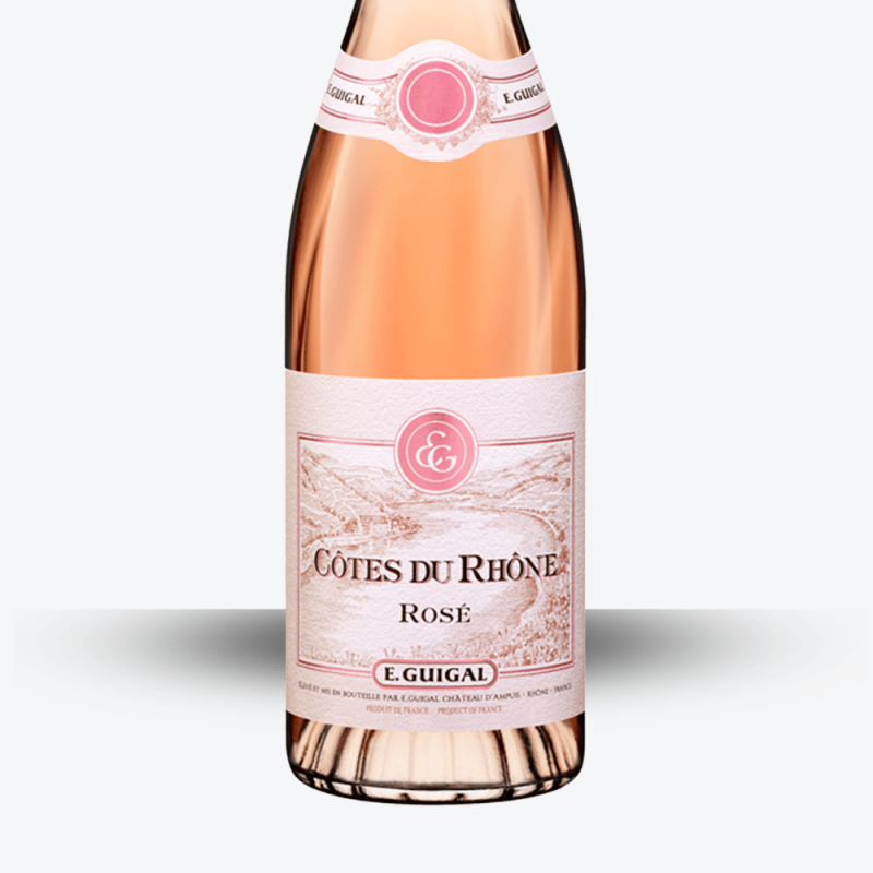 E.Guigal Côtes-du-Rhône Rosé 2025 - étiquette