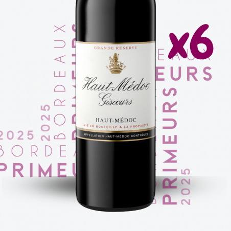 Primeurs - Haut-Médoc de Giscours 2025 - 6x75cl - étiquette