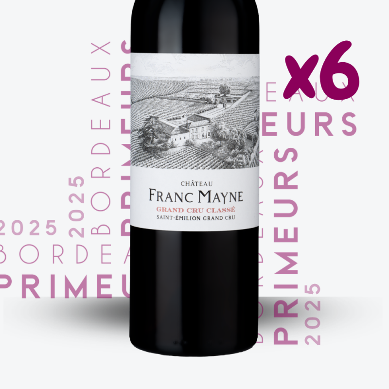 Primeurs - Château Franc Mayne 2025 - 6x75cl - étiquette