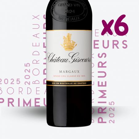 Primeurs - Château Giscours 2025 - 6x75cl - etiquette
