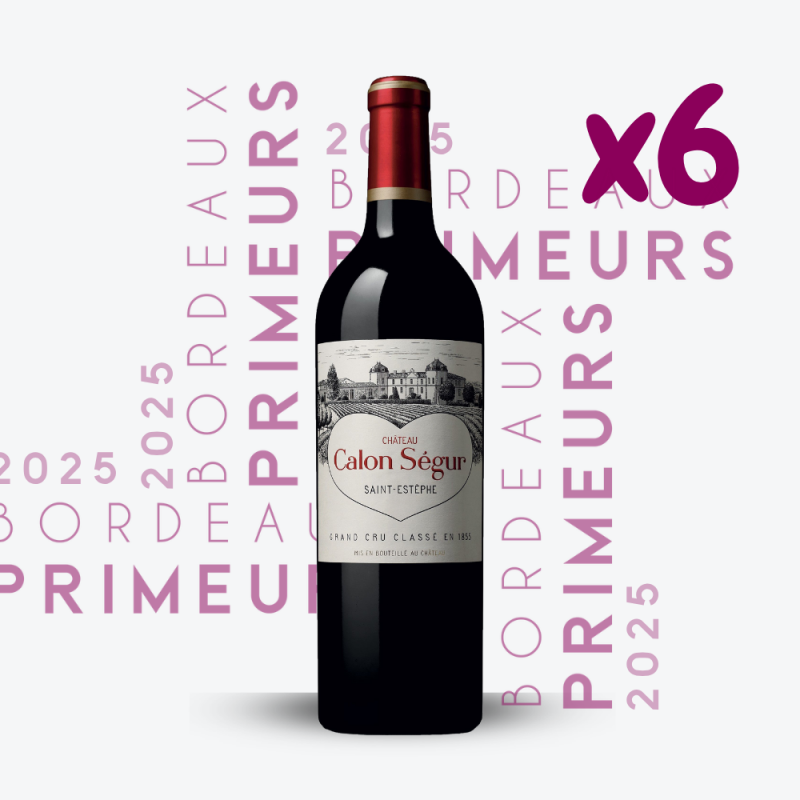 Primeurs - Château Calon Ségur 2025 - 6x75cl