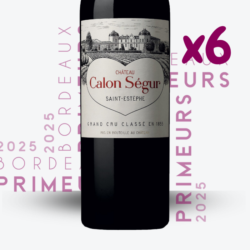 Primeurs - Château Calon Ségur 2025 - 6x75cl - étiquette