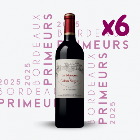 Primeurs - Le Marquis de Calon Ségur 2025 - 6x75cl