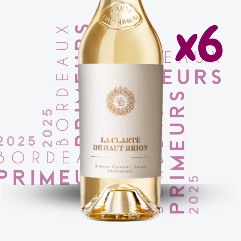 Primeurs - La Clarté de Haut-Brion 2025 - 6x75cl - étiquette