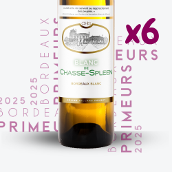 Primeurs - Blanc de Chasse-Spleen 2025 - 6x75cl - etiquette