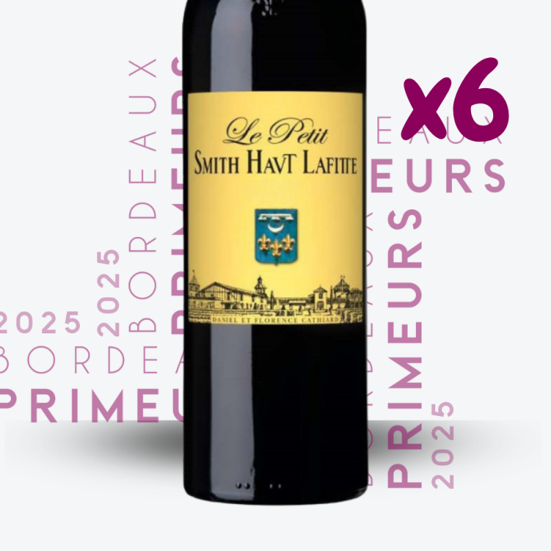Primeurs - Le Petit Smith Haut Lafitte 2025 - 6x75cl - etiquette
