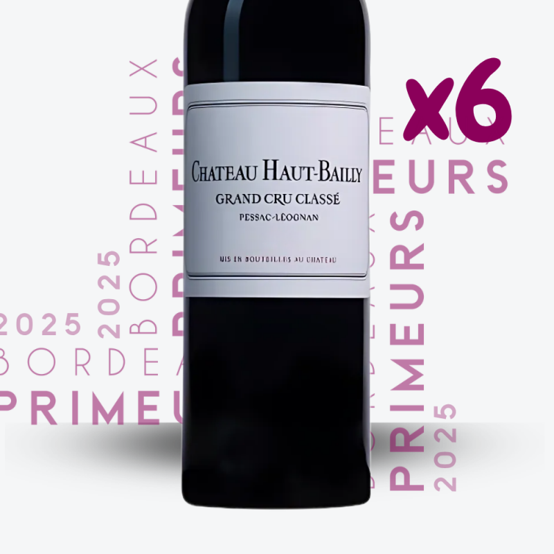 Primeurs - Château Haut-Bailly 2025 - 6x75cl - etiquette
