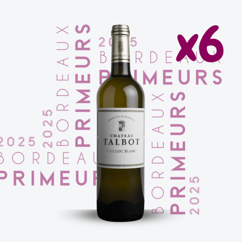 Primeurs - Château Talbot Caillou Blanc 2025 - 6x75cl