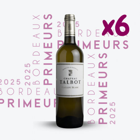 Primeurs - Château Talbot Caillou Blanc 2025 - 6x75cl