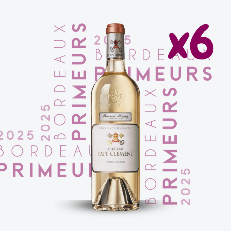 Primeurs - Château Pape Clément Blanc 2025 - 6x75cl