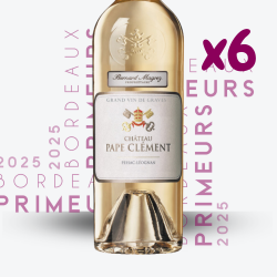Primeurs - Château Pape Clément Blanc 2025 - 6x75cl - etiquette