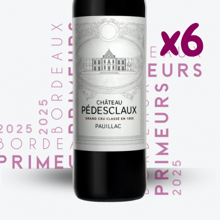 Primeurs - Château Pédesclaux 2025 - 6x75cl - etiquette