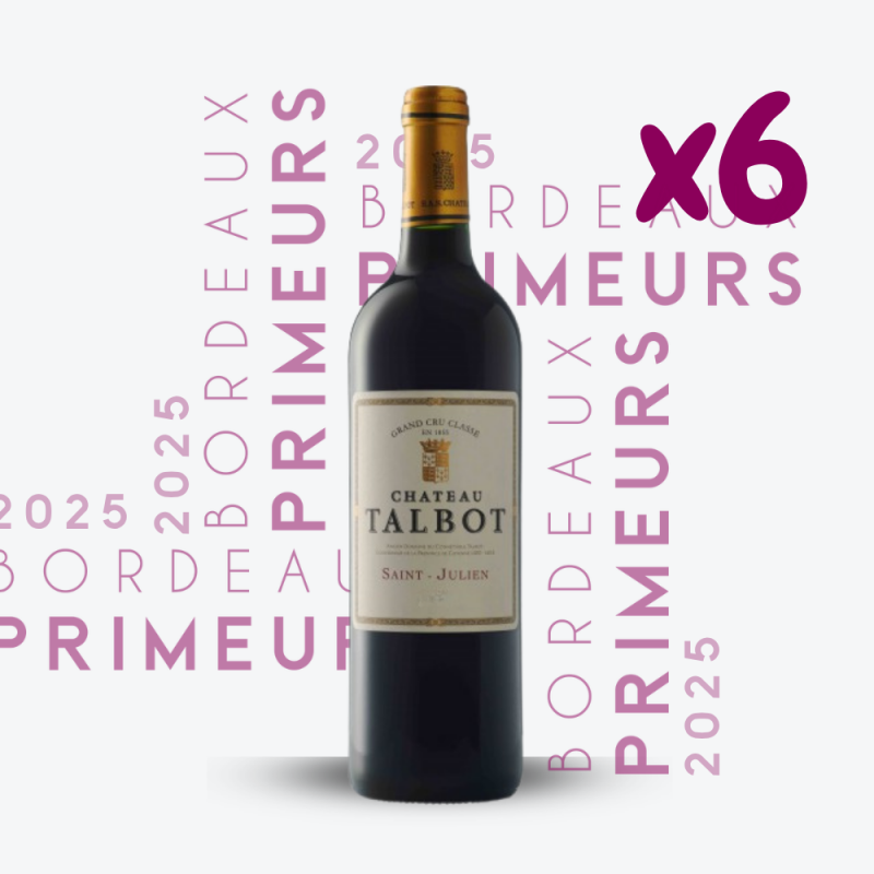 Primeurs - Château Talbot 2025 - 6x75cl