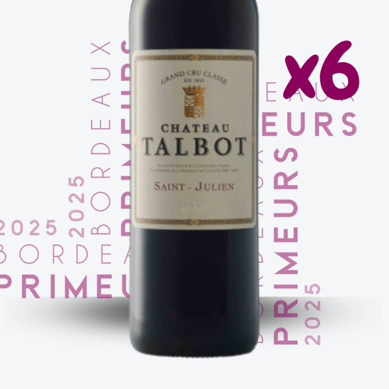 Primeurs - Château Talbot 2025 - 6x75cl