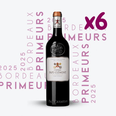 Primeurs - Château Pape Clément Rouge 2025 - 6x75cl