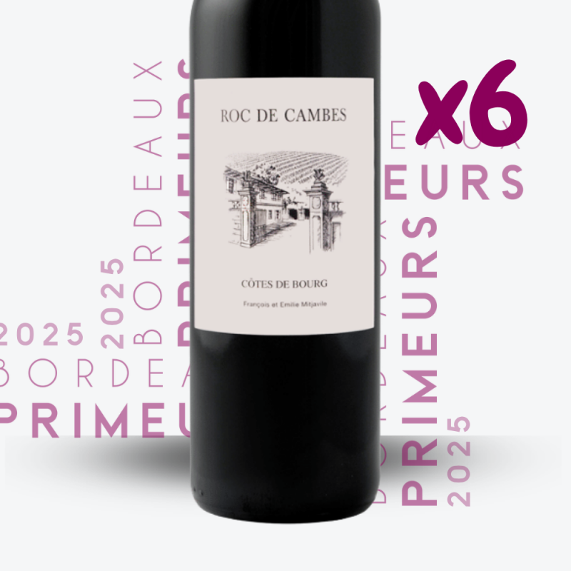 Primeurs - Roc de Cambes 2023 - 6x75cl - etiquette