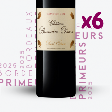 Primeurs - Château Branaire Ducru 2025 - 6x75cl - etiquette