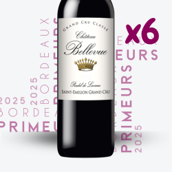 Primeurs - Château Bellevue 2025 - 6x75cl - etiquette