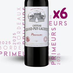 Primeurs - Château Grand-Puy-Lacoste 2025 - 6x75cl - etiquette