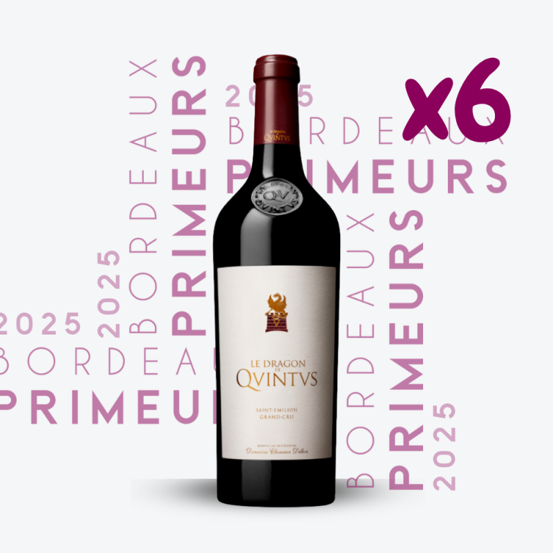 Primeurs - Le Dragon de Quintus 2025 - 6x75cl